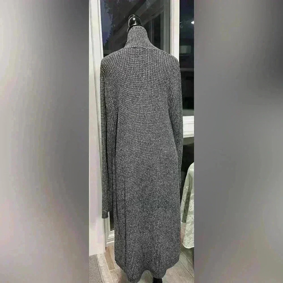 Purejill elements Long duster open cardigan 92% cotton 8% nylon size large - Picture 3 of 8